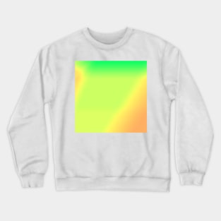 green peach orange texture design Crewneck Sweatshirt